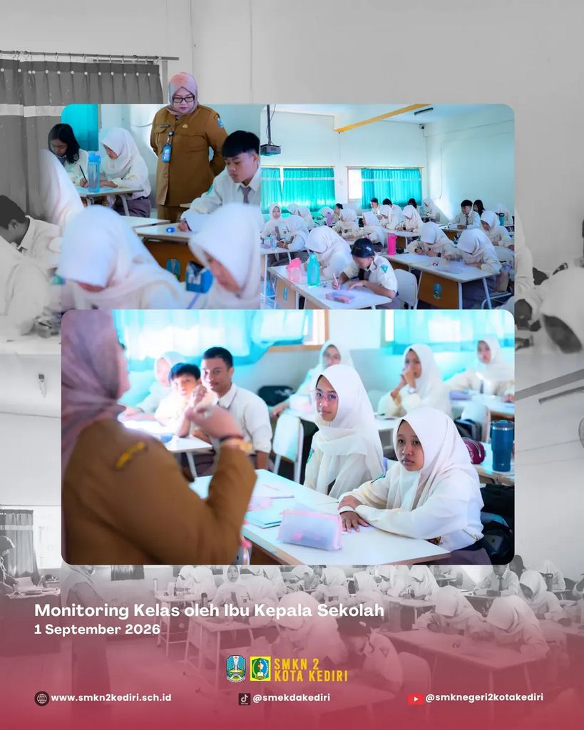 Monitoring Pembelajaran guna memastikan proses pembelajaran dengan baik
