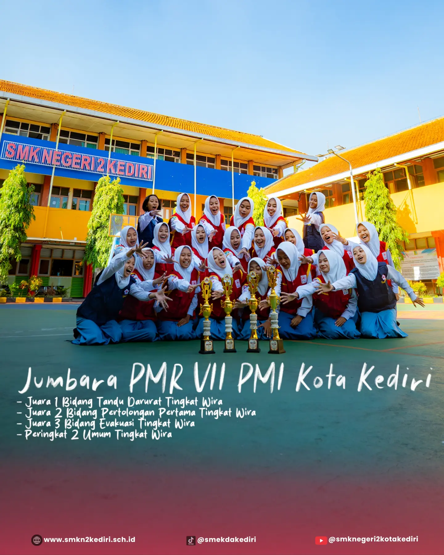 BORONG JUARA JUMBARA PMR VII PMI KOTA KEDIRI