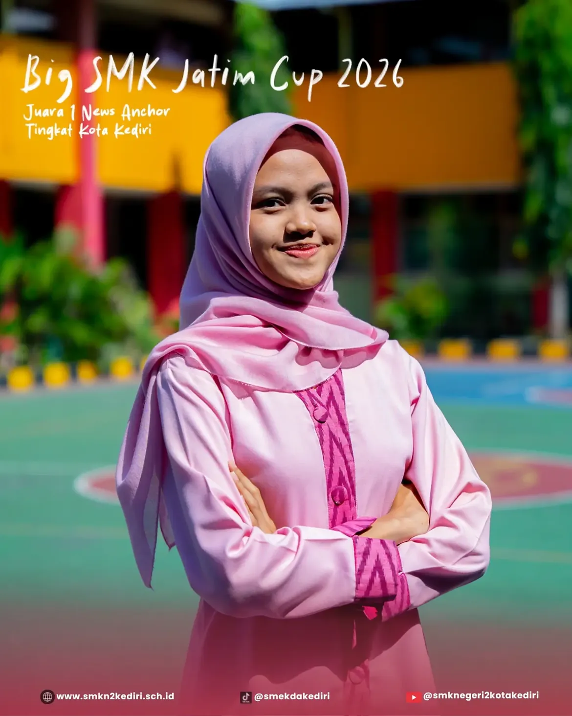 Juara 1 News Anchor Big SMK Jatim Cup 2026